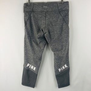 PINK Victoria's Secret Pants & Jumpsuits - Victoria Secret PINK Charcoal Yoga Leggings SZ: L PINK Victoria's Secret Pants & Jumpsuits - Victoria Secret PINK Charcoal Yoga Leggings SZ: L
